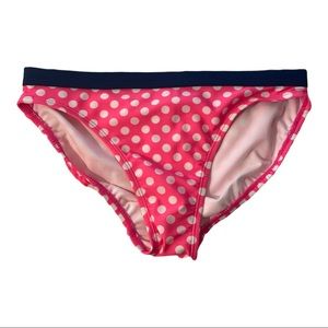 Pink & White Polka Dotted swim bottoms